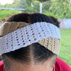 Cross headband